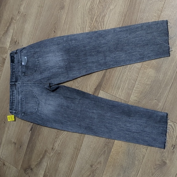 RSQ JEANS High Rise Straight Leg Black Denim Jeans - Girls Size 16 - Picture 3 of 11